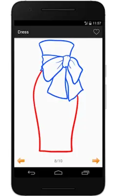 Draw Clothes android App screenshot 1