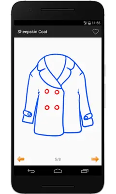 Draw Clothes android App screenshot 3